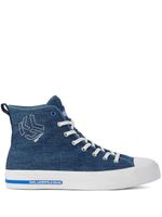 Karl Lagerfeld Jeans baskets montantes KLJ Vulc - Bleu - thumbnail