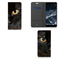 Nokia 5.1 (2018) Hoesje maken Zwarte Kat