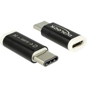 Delock USB 2.0 Adapter [1x USB-C stekker - 1x Micro-USB 2.0 B bus] 65678 0.00 m