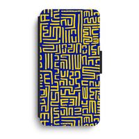 Majorelle Blue Print: iPhone XR Flip Hoesje - thumbnail