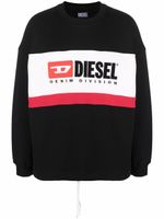 Diesel sweat à logo imprimé - Noir - thumbnail