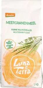 Luna E terra Meergranenmeel demeter bio (1 Kilogr)