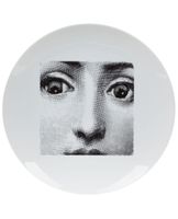 Fornasetti assiette "Tema e variazioni" - Blanc - thumbnail