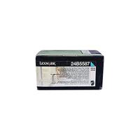 Lexmark 24B5587 toner XS544DN, 3000 pagina's, cyaan