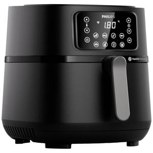 Philips Home HD9285/93 Airfryer 7.2 l 2000 W Appbased, Anti-aanbaklaag, BPA-vrij Zwart, Zilver