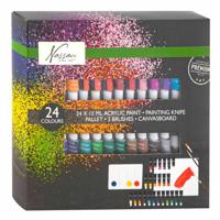 Creative Craft Group Craft Group Nassau Acrylverf Set, 24x12ml - thumbnail