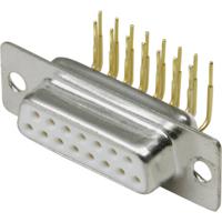 TRU COMPONENTS 1579059 D-sub female connector Aantal polen: 15 Solderen 1 stuk(s) - thumbnail