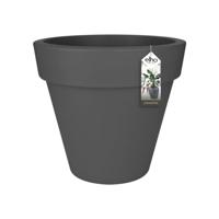 Elho Pure Round 60 - Bloempot voor Binnen & Buiten - Ø 59.0 x H 53.6 cm - Antraciet