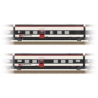 TRIX H0 23282 H0 uitbreidingsset 2 voor de Giruno van de SBB D(B9) 2e klas en E(B8) 2e klas - thumbnail