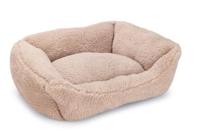 Beeztees Kadi - katten ligbed - beige - 47x37x18 cm