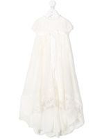 Dolce & Gabbana Kids robe longue en dentelle - Tons neutres - thumbnail