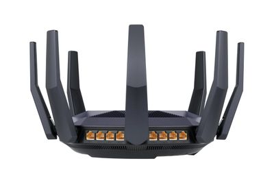 ASUS RT-AX89X AX6000 AiMesh draadloze router Ethernet Dual-band (2.4 GHz / 5 GHz) Zwart