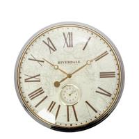 Riverdale Wandklok Worldmap