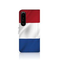 Sony Xperia 1 IV Bookstyle Case Nederlandse Vlag - thumbnail