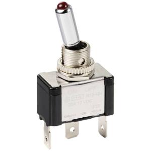 TRU COMPONENTS TC-11193840 Tuimelschakelaar 12 V/DC 20 A 1x uit/aan Continu 1 stuk(s)