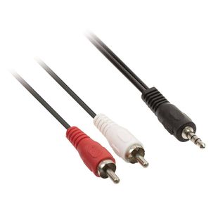 Nedis Verloopkabel 1x Mini-jack naar 2x RCA 20m