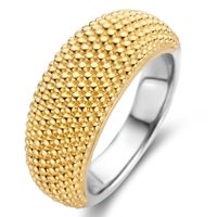 TI SENTO-Milano 12277SY Ring Bolletjes zilver goud-en zilverkleurig