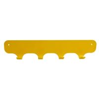 Gorillz Rounded Four - Wandkapstok - 40x6x7,8cm - Geel