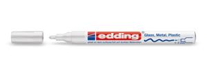 Edding 751 paint marker 4-751049 Lakmarker Wit 1 mm, 2 mm