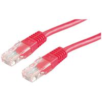 VALUE Patchkabel Cat.6 UTP (Class E), rood, 0,5 m - thumbnail