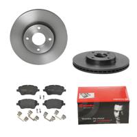 Remmenset, remschijf BREMBO, Remschijftype: Binnen geventileerd, Inbouwplaats: Vooras, u.a. für Ford - thumbnail