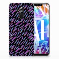 Huawei Mate 20 Lite TPU bumper Feathers Color - thumbnail