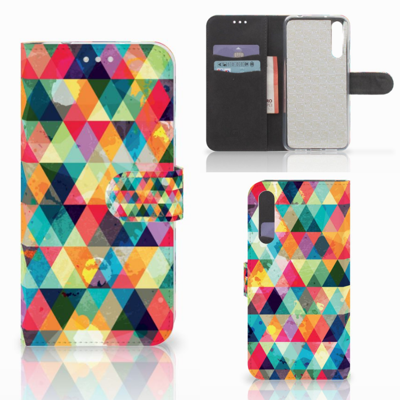 Huawei P20 Pro Telefoon Hoesje Geruit Huawei P20 Pro Telefoon Hoesje Geruit