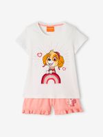 Pyjashort voor meisjes Paw Patrol® roze en wit - thumbnail