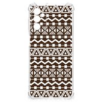 Samsung Galaxy M13 4G | M23 Doorzichtige Silicone Hoesje Aztec Brown - thumbnail