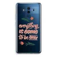 Optimistic flower girl: Huawei Mate 10 Pro Transparant Hoesje