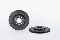 Remschijf BREMBO MAX LINE BREMBO, Remschijftype: Gespleten: , u.a. für Vauxhall, Opel, Chevrolet