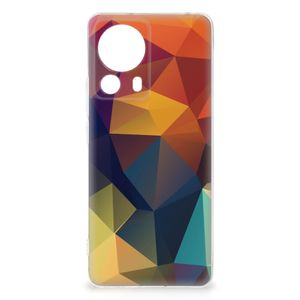 Xiaomi 13 Lite TPU Hoesje Polygon Color