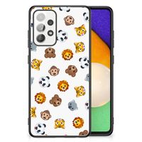 Back Case voor Samsung Galaxy A52 | A52s (5G/4G) Dieren Emojis - thumbnail