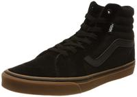 Vans Heren Filmore Hi Suede/Canvas Sneaker, Suede Canvas Zwarte Gom, 40 EU