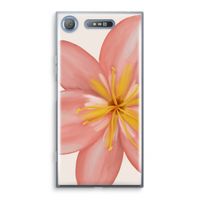 Pink Ellila Flower: Sony Xperia XZ1 Transparant Hoesje - thumbnail