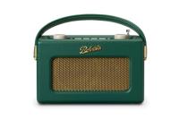 Roberts Revival Uno BT Dab+/FM/Bluetooth radio draagbare wekkerradio, donkergroen