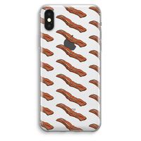 Bacon to my eggs #2: iPhone XS Max Transparant Hoesje - thumbnail