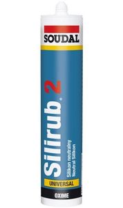 Soudal Silirub 2 | Siliconenkit | Brons | 300 ml - 102423