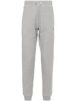 Moncler pantalon de jogging à patch logo - Gris