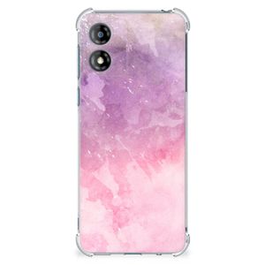 Back Cover Motorola Moto E13 Pink Purple Paint