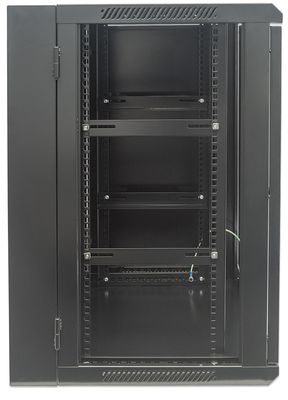 Intellinet 712019 19inch-patchkast (b x h x d) 600 x 770 x 550 mm 15 HE Zwart (RAL 9005)