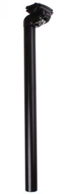 Zoom zadelpen aluminium ATB 350 x 27,2 mm zwart