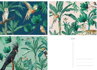 &INK kaartenset - 15 stuks - Botanisch - Overig (8719992460427)