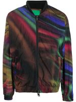 Emporio Armani veste bomber à imprimé abstrait - Multicolore - thumbnail