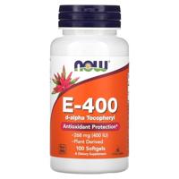 Vitamine E 400IU D-Alpha Tocopheryl 100softgels