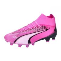 PUMA Ultra Pro Fg/Ag voetbalschoen voor heren, Poison Pink PUMA Wit PUMA Zwart, 43 EU
