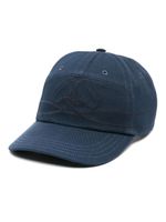 Alexander McQueen casquette à broderies - Bleu