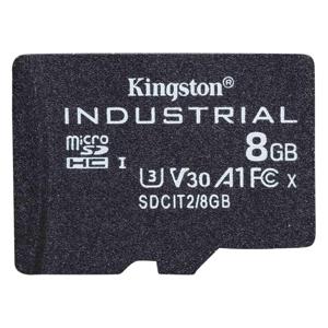 Kingston Technology Industrial flashgeheugen 8 GB MicroSDHC UHS-I Klasse 10