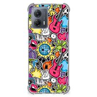 Motorola Moto G53 Anti Shock Bumper Case Punk Rock - thumbnail