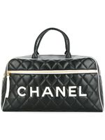 CHANEL Pre-Owned quilted luggage handbag - Noir